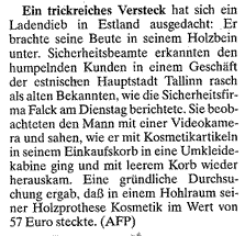 Notiz vom 15. 11. 2006