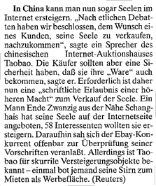 Notiz vom 6. 4. 2006