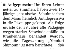 Notiz vom 26. 4. 2006