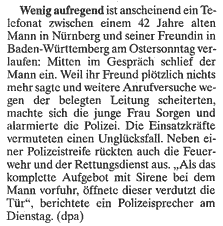 Notiz vom 19. 4. 2006