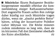 Notiz vom 29. 8. 2005