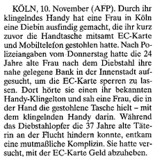 Notiz vom 11. 11. 2005