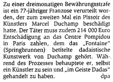 Notiz vom 25. 1. 2006