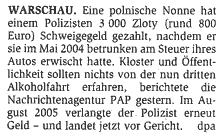 Notiz vom 13. 1. 2006